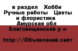  в раздел : Хобби. Ручные работы » Цветы и флористика . Амурская обл.,Благовещенский р-н